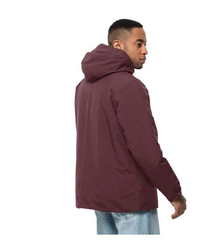 Veste Tempelhof Homme Rouge Jack Wolfskin