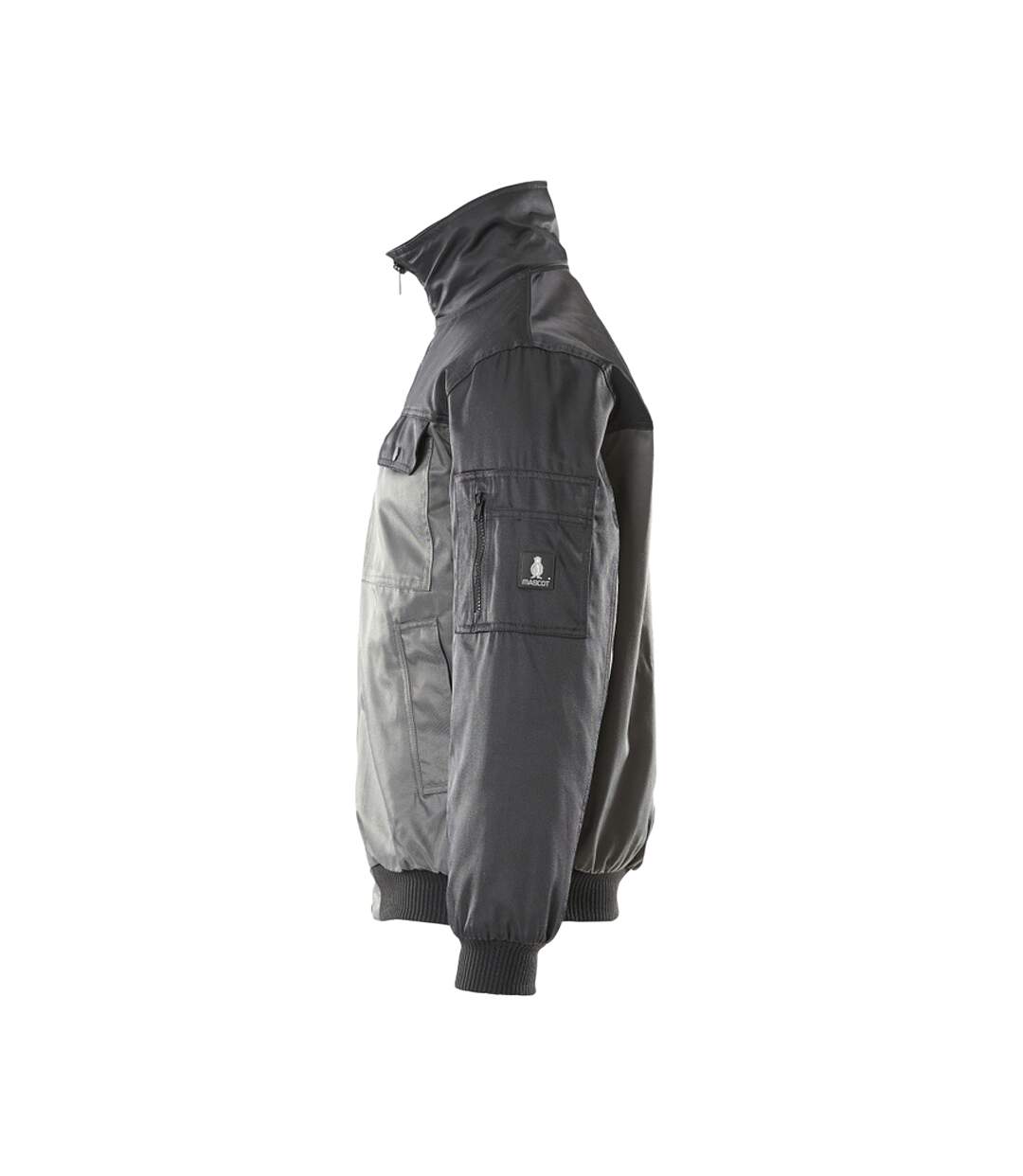 Mens Bolzano Pilot Jacket Anthracite Black Mascot-3