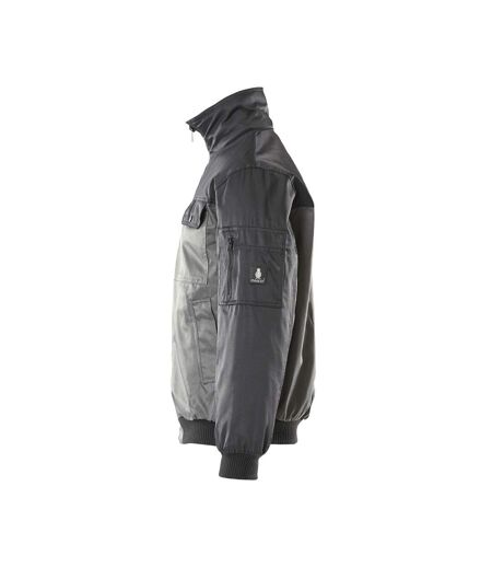 Mens Bolzano Pilot Jacket Anthracite Black Mascot
