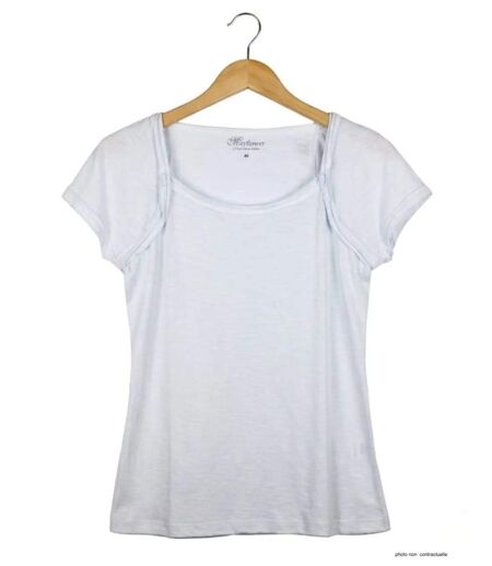 Tee-shirt MAYFLOWER VF023L en coton flammé : le basique chic et ultra-confort