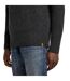 Mens Rib Knit Regular Jumper Grey G-Star-4