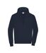 Sweat À Capuche Homme Bleu Marine James And Nicholson-1