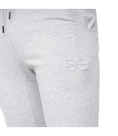 Mens karmon sweatpants gray marl Crosshatch