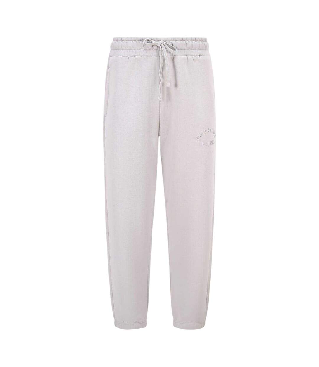 Mens Arched Logo Joggers Grey Blank Essentials-2