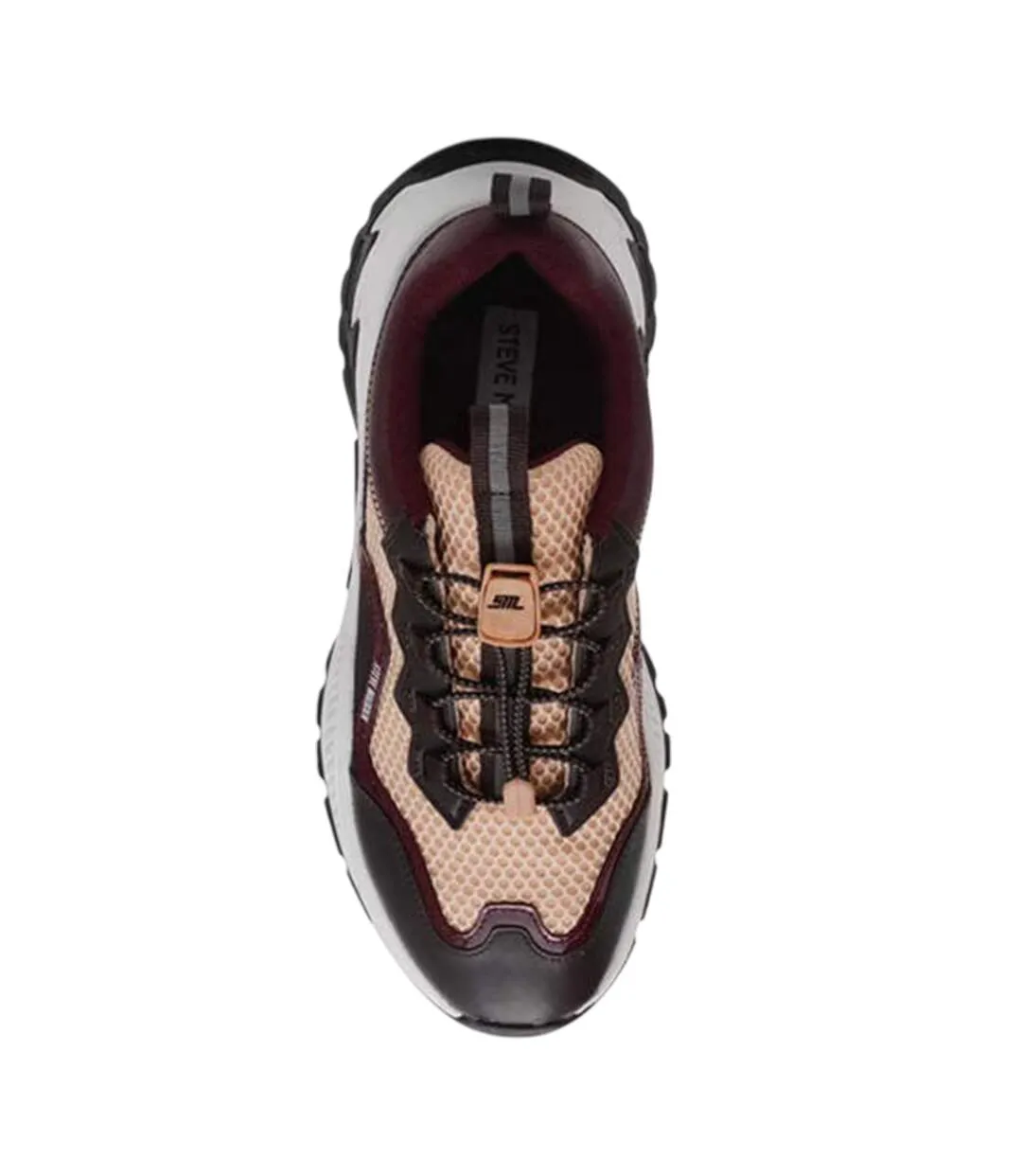 Baskets Android Femme Marron Bordeaux Steve Madden-4