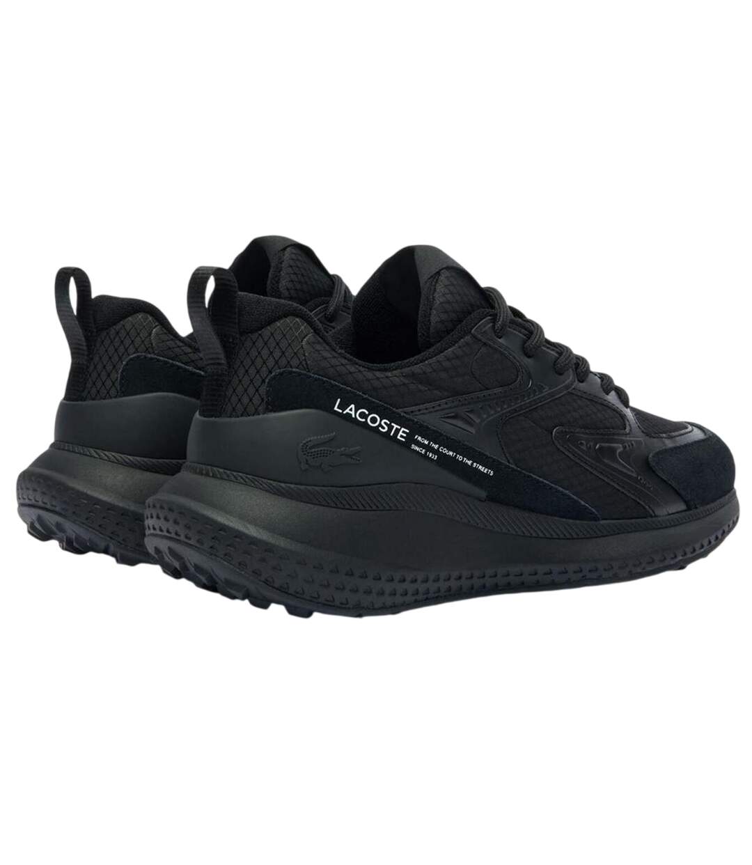 Baskets L003 Evo Femme Noir Lacoste-2