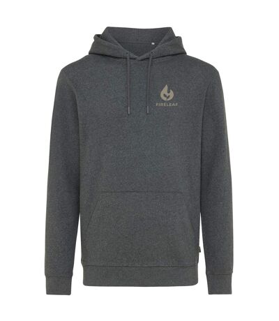Unisex adult torres recycled cotton undyed hoodie heather anthracite Iqoniq