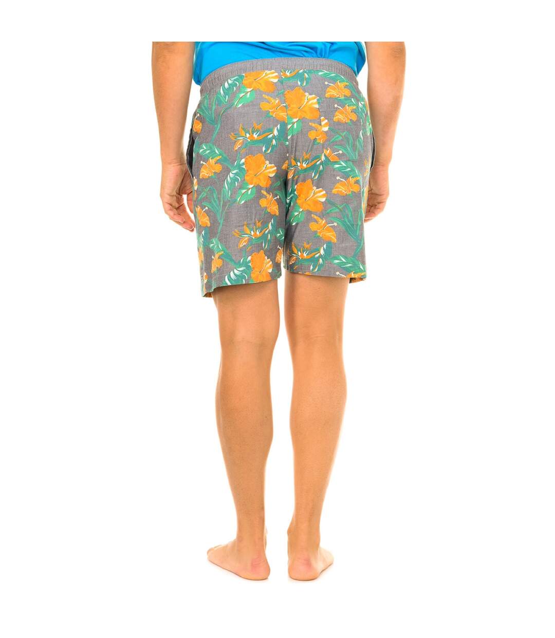 Men's straight-cut pajama shorts with hems UM0UM00153-3