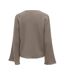 Blouse taupe femme jdy theis life-2