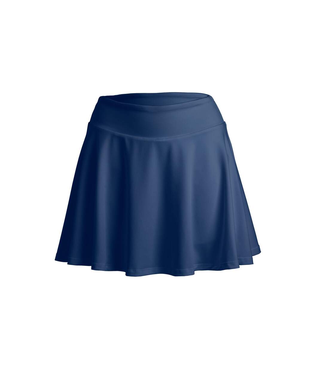 Womens/ladies fitness skort navy Spiro Recycled-1