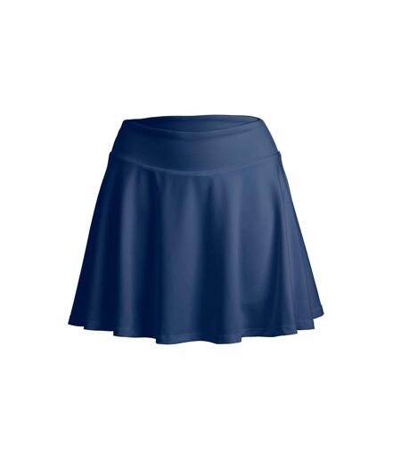 Womens/ladies fitness skort navy Spiro Recycled