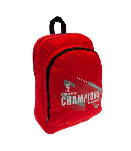 Liverpool FC - Sac à dos CHAMPIONS OF EUROPE (Rouge) (Taille unique) - UTTA5335