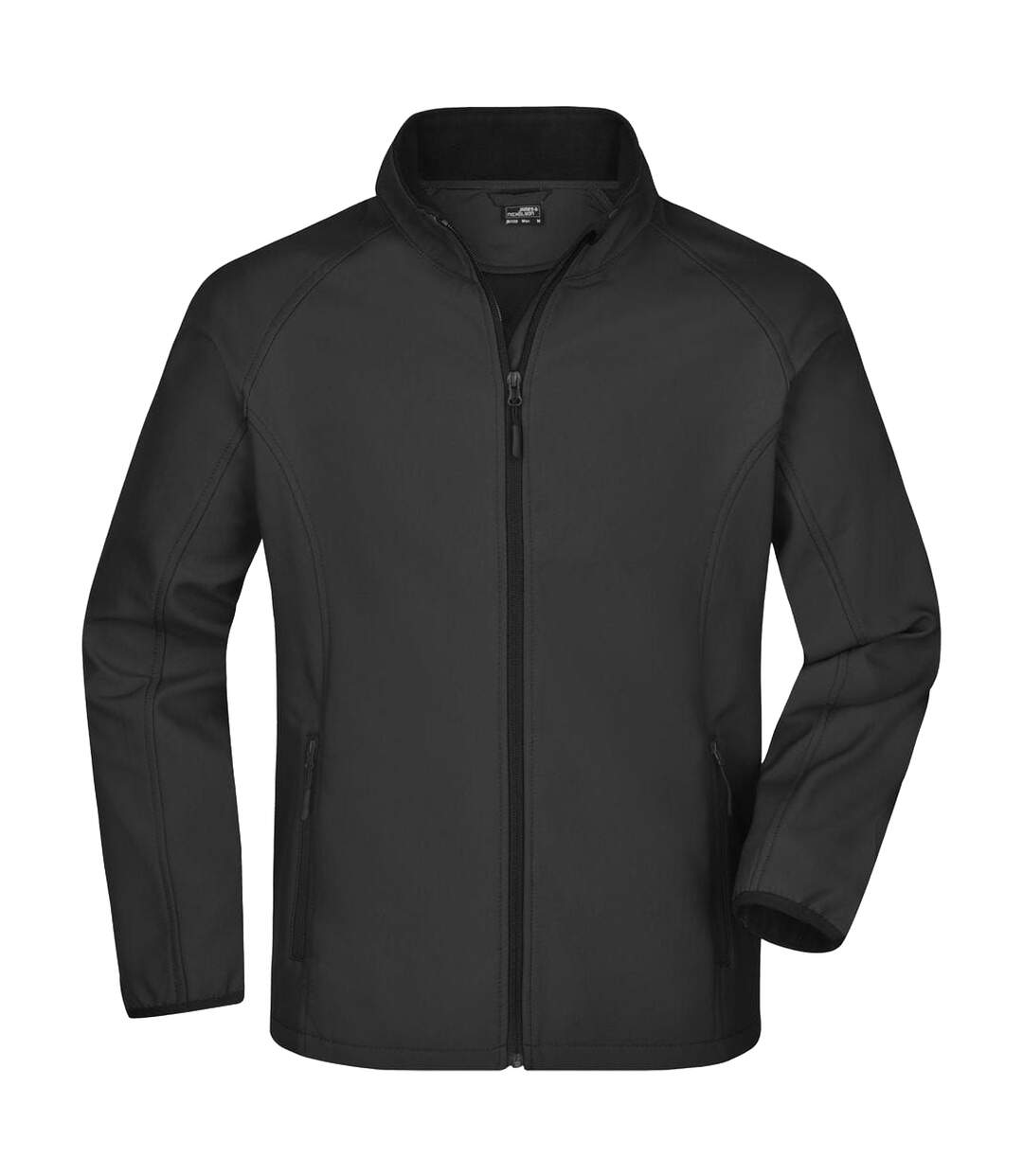 Veste Softshell Promo Homme Noir James And Nicholson-1