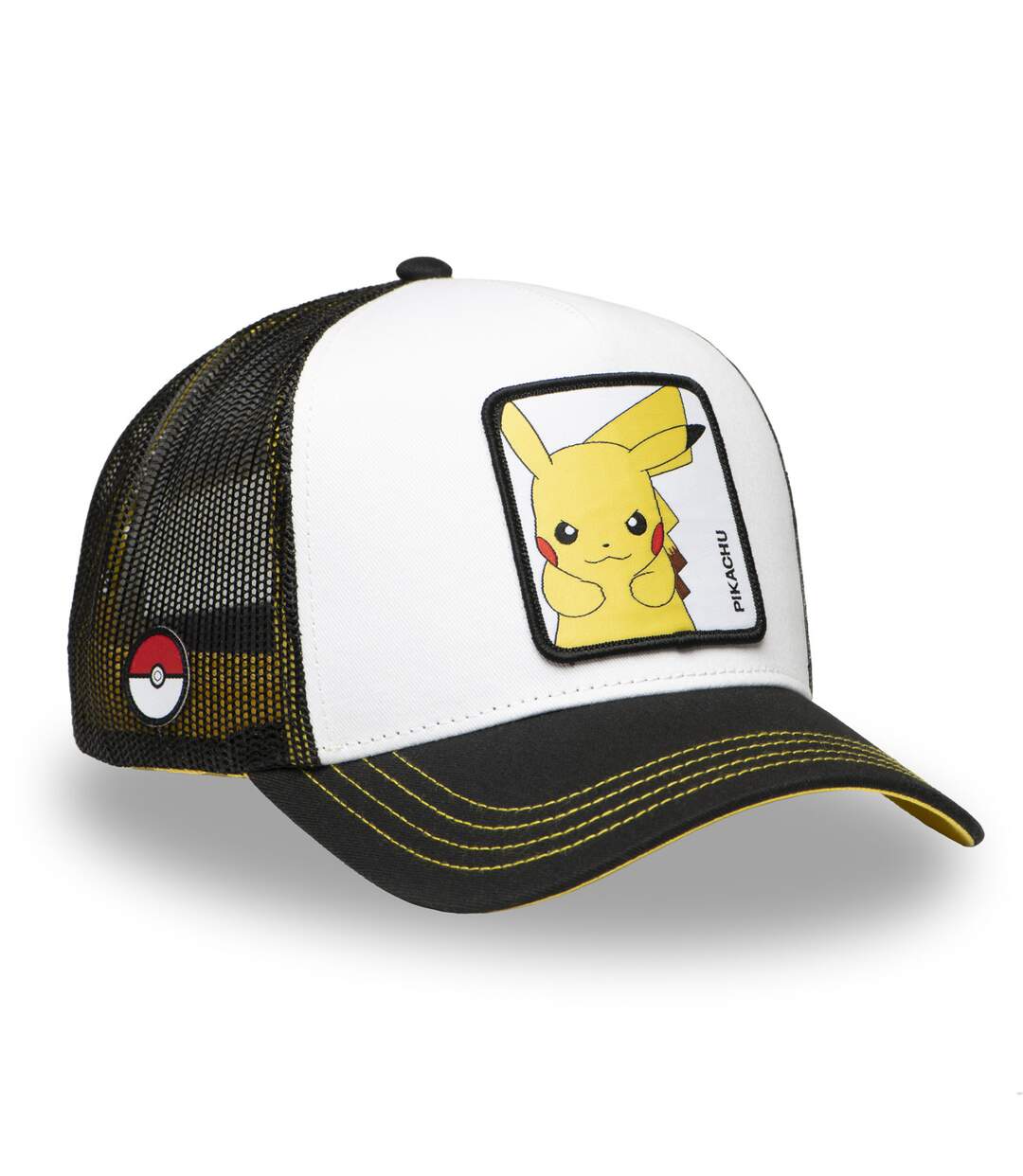 Casquette trucker avec filet en sergé de coton Pokemon Electric Capslab-4