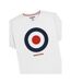 T-shirt Motif/style Cible Homme Blanc Lambretta-4