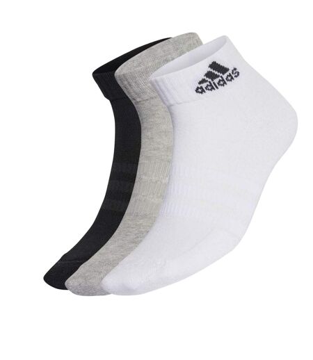 Chaussettes Sportswear Adulte Blanc Noir Gris Argenté Adidas