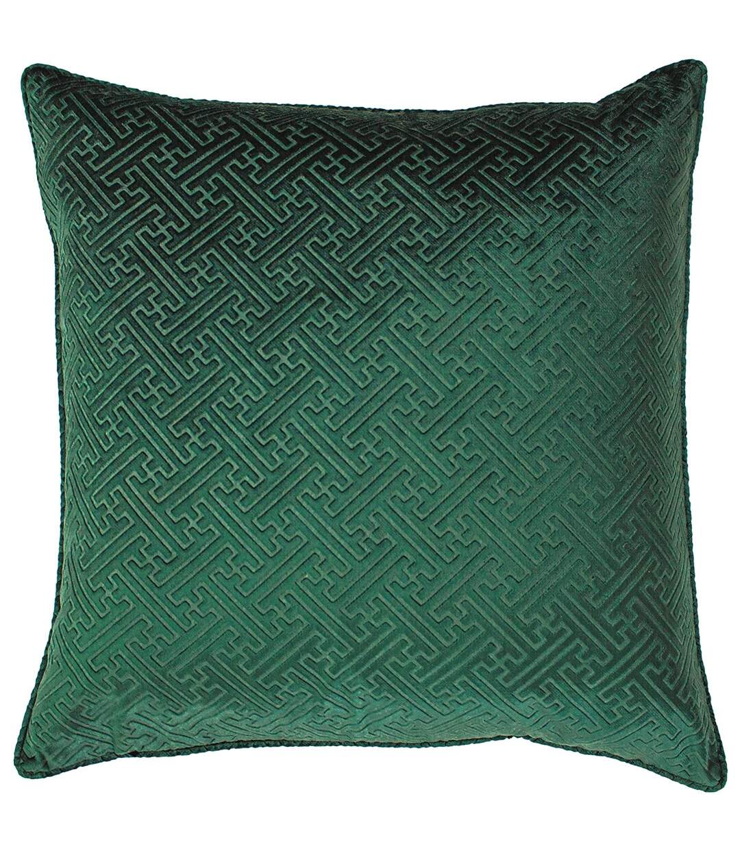 Paoletti Florence Cushion Cover (Emerald Green) - UTRV1886