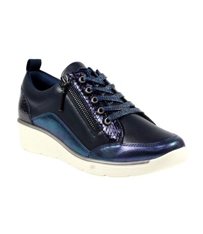 Baskets Kiley Femme Bleu Marine Lunar