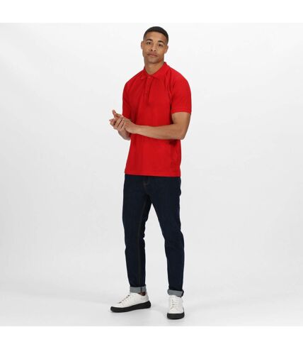 Regatta Professional Mens Coolweave Short Sleeve Polo Shirt (Classic Red) - UTRG2161