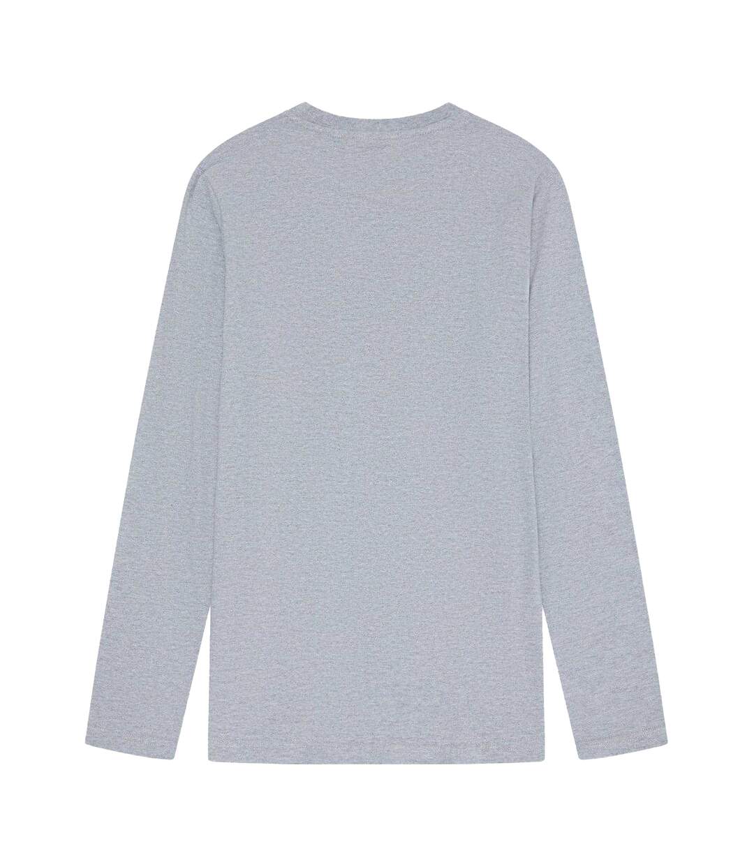 T-shirt Manches Longues Philpot Homme Gris Chiné Fenchurch-2