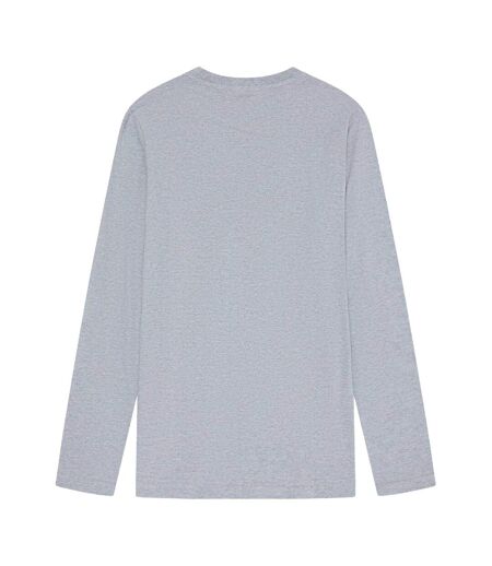 T-shirt Manches Longues Philpot Homme Gris Chiné Fenchurch