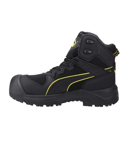 Bottines de marche rock homme noir / jaune Puma Safety