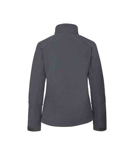 Womens/ladies bionic soft shell jacket iron Russell