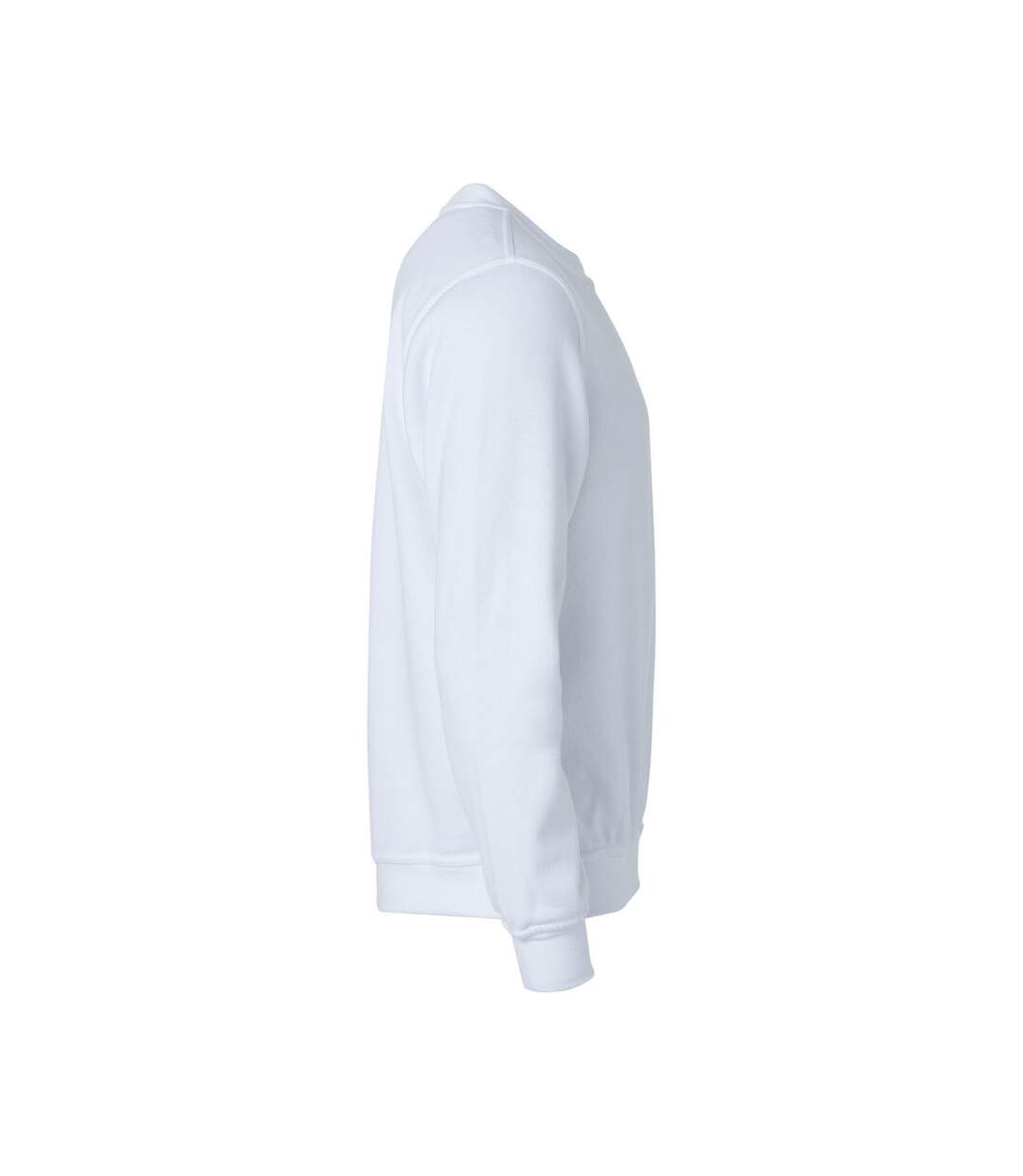 Sweat basic adulte blanc Clique-4