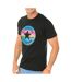 T-shirt noir homme converse standard chuck patch fill - l-2