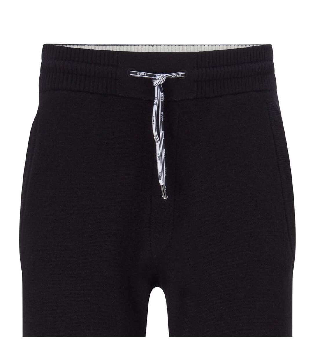 Mens Urano Tracksuit Bottoms Black Boss-2