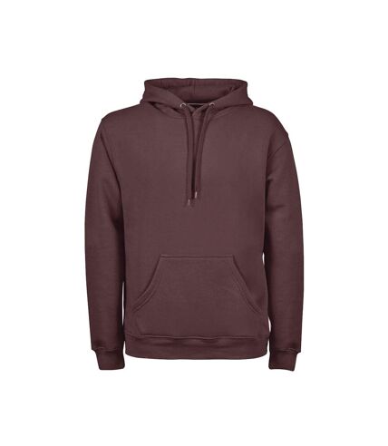 Tee Jays Mens Hooded Cotton Blend Sweatshirt (Grape)