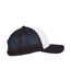 Casquette Trucker Retro Noir Blanc Flexfit-3