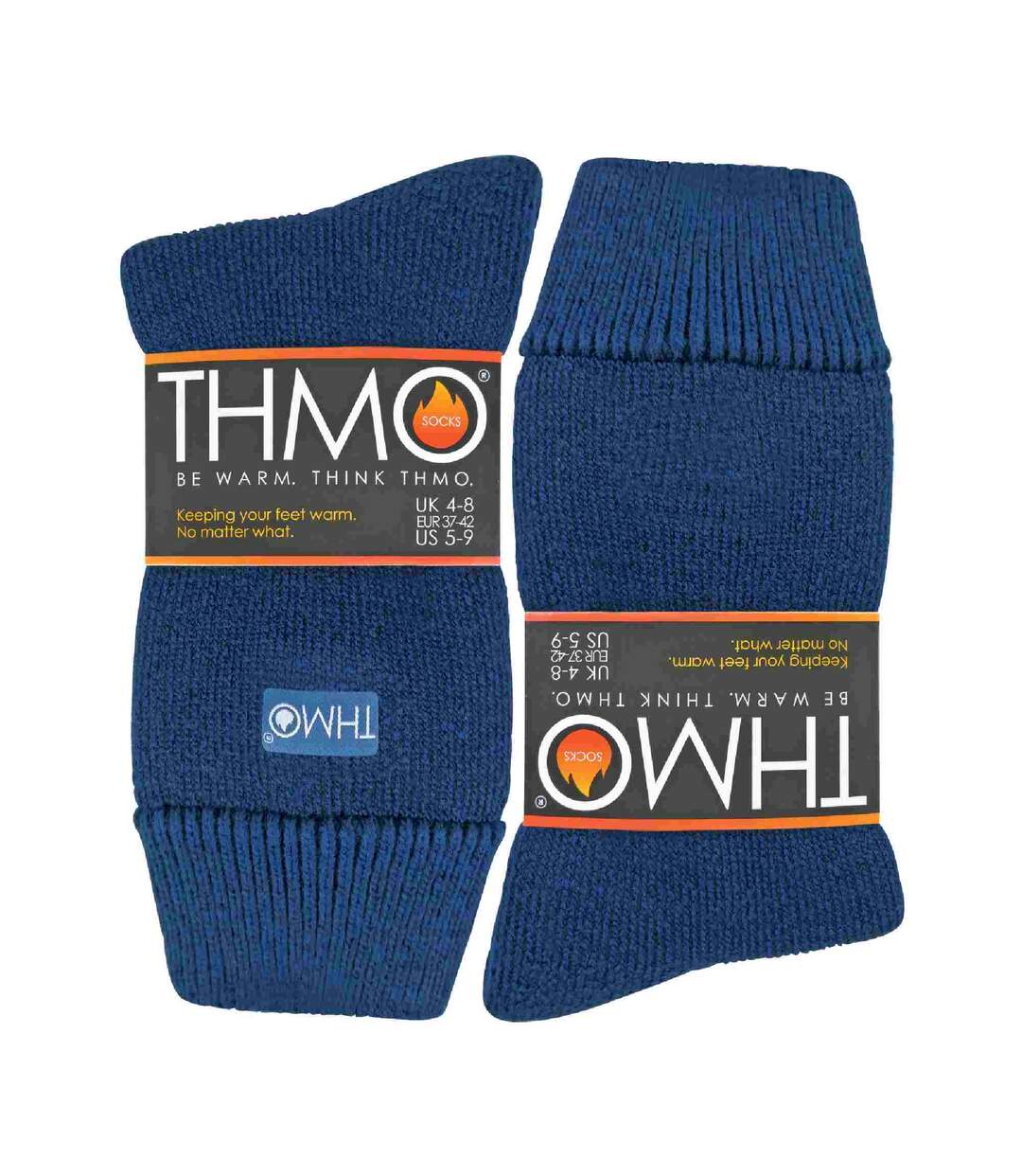 THMO Chaussettes Femme Thermiques Doublé Polaire-2