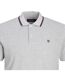 Mens Regular Short-sleeved Polo Shirt Light Grey Melange Marl Jack And Jones-3