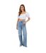 Womens/ladies Puff Sleeve Crop Top White Brave Soul-4