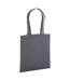 Tote Bag Premium Taille Unique Gris Foncé Westford Mill-1