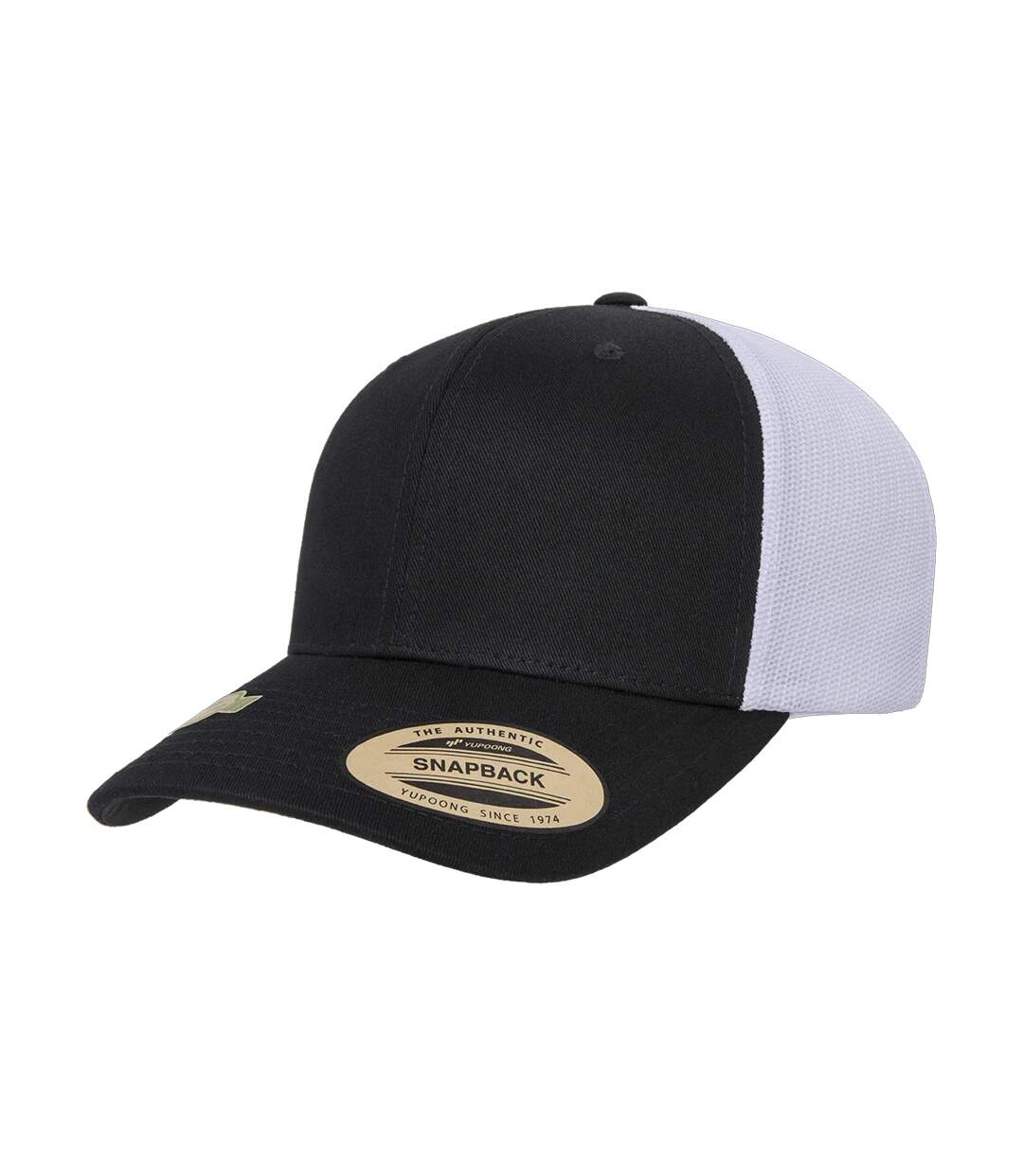Casquette Trucker Yp Classics Noir Blanc Flexfit-1