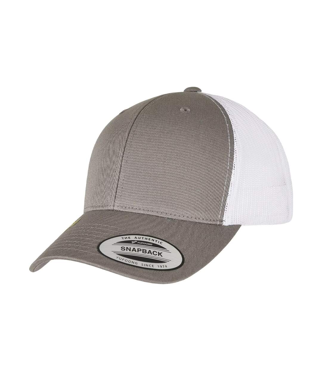 Casquette Trucker Yp Classics Gris Blanc Flexfit-1