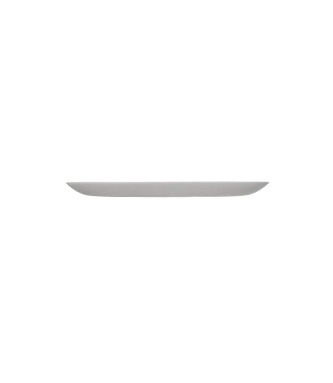 Lot de 6 Assiettes Plates Jeanne 27cm Blanc-3