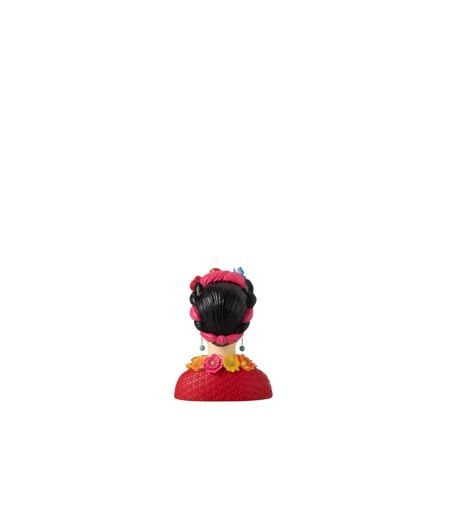 Statuette Déco Buste Frida Khalo 22cm Multicolore