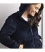 Heat Holders - Femme Couverture à Capuche Grand Taille Polaire Zippée-3