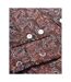 Chemise Manches Longues Motif/style Cachemire Homme Bordeaux Lambretta-4