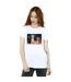 Disney Femme/Ladies Lady And The Tramp Photo Spaghetti Coton Boyfriend T-Shirt (Blanc) - UTBI30743-2