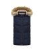 Veste Sans Manches Femme Bleu Marine SoulCal-1