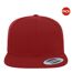 Lot de 2  casquettes ajustables homme rouge Yupoong-1