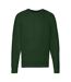 Sweatshirt léger homme vert bouteille Fruit of the Loom