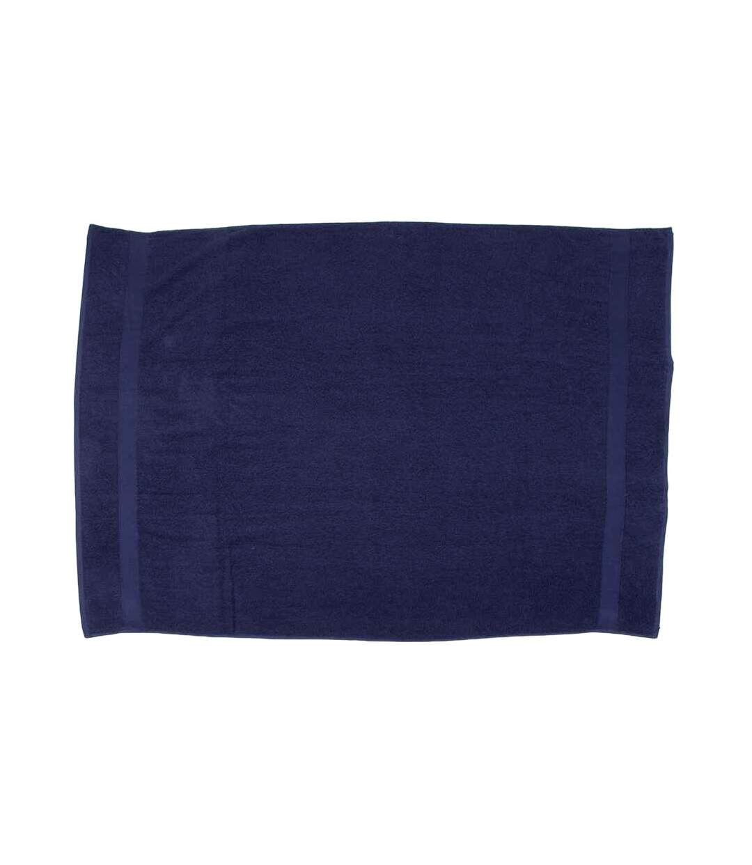 Luxury bath sheet navy Towel City-1