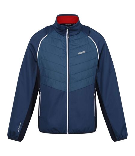 Veste hybride steren homme denim sombre / bleu marine / rouge danger Regatta