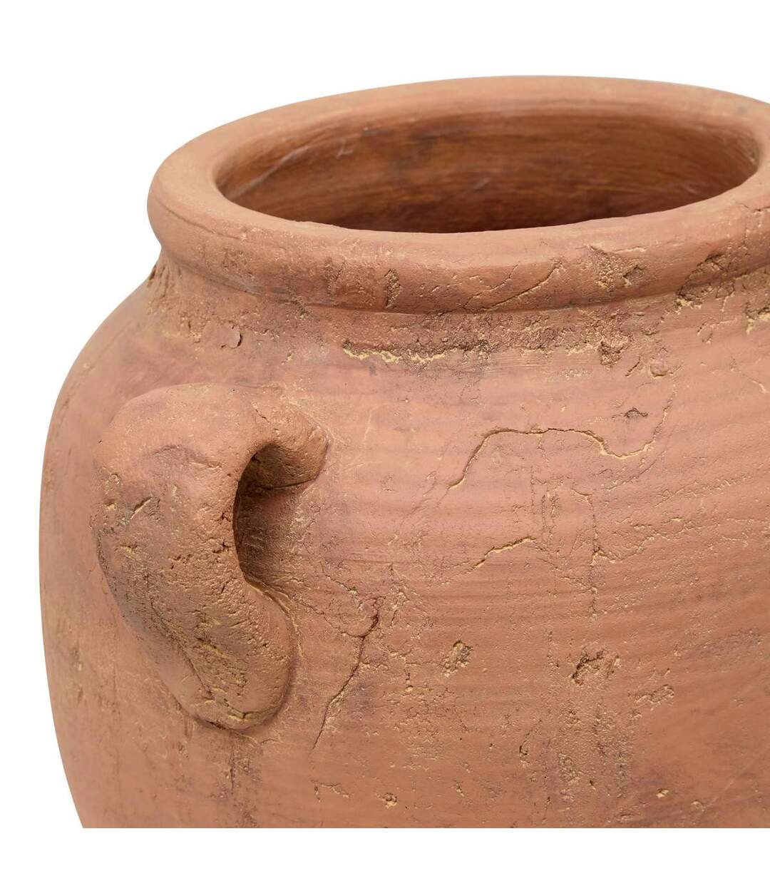 Vase Déco en Terre Cuite Romia 25cm Terracotta-2