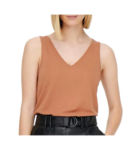 Débardeur marron femme jdy faustina